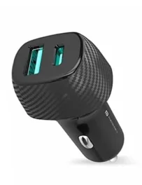 Portronics Car Power 6 Car Charger with Type-C & Dual USB Ports – Fast Charging for All Devices