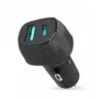 Portronics Car Power 6 Car Charger with Type-C & Dual USB Ports – Fast Charging for All Devices