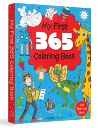 My First 365 Coloring Book | Jumbo Coloring Book for Kids with Tear-Out Sheets