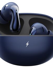Fire-Boltt Newly Launched Aero Drift TWS Earbuds Custom EQ Wireless Bluetooth 5.4 Music & App Support 50H Playtime Battery Display Fast Charging Case 50ms Low Latency Touch Controls Midnight Navy