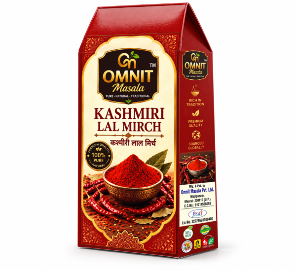 OMNIT Kashmiri Lal Mirch | Kashmiri Red Chilli Powder
